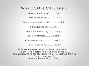 simplify life