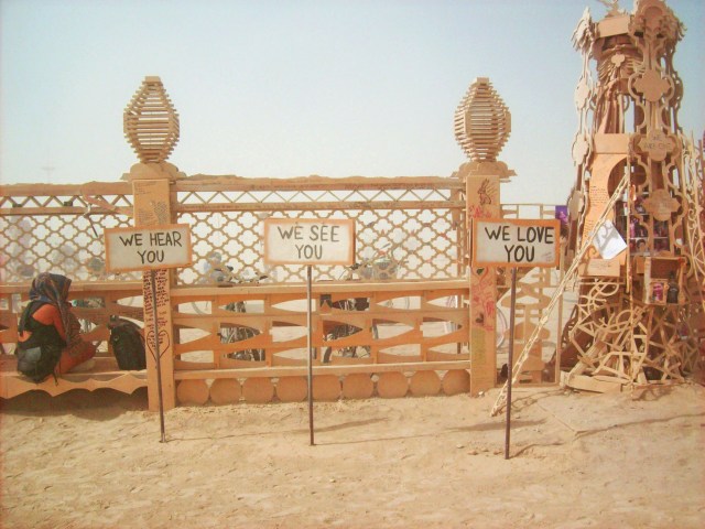 happiness, burning man, acceptance