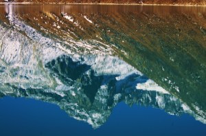 The image is not upside-down sometimes to find clarity we need focus