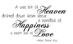 happiness and love