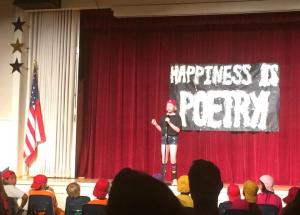 A young outlaw poet stretching her wings