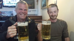 Jedi and Shaggy relaxing