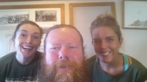 Two adorable section hikers I met in the Shenandoah