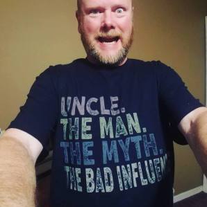 uncle, tshirt, rev kane