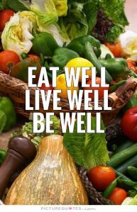 health, food, quote