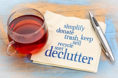 declutter, happiness